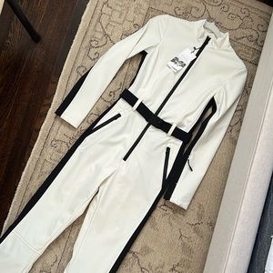 ZARA White Ski Suit (Size Small)